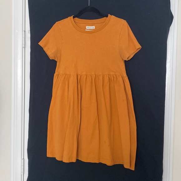 Medium Mustard baby doll dress from urban outfitters! - Picture 1 of 3
